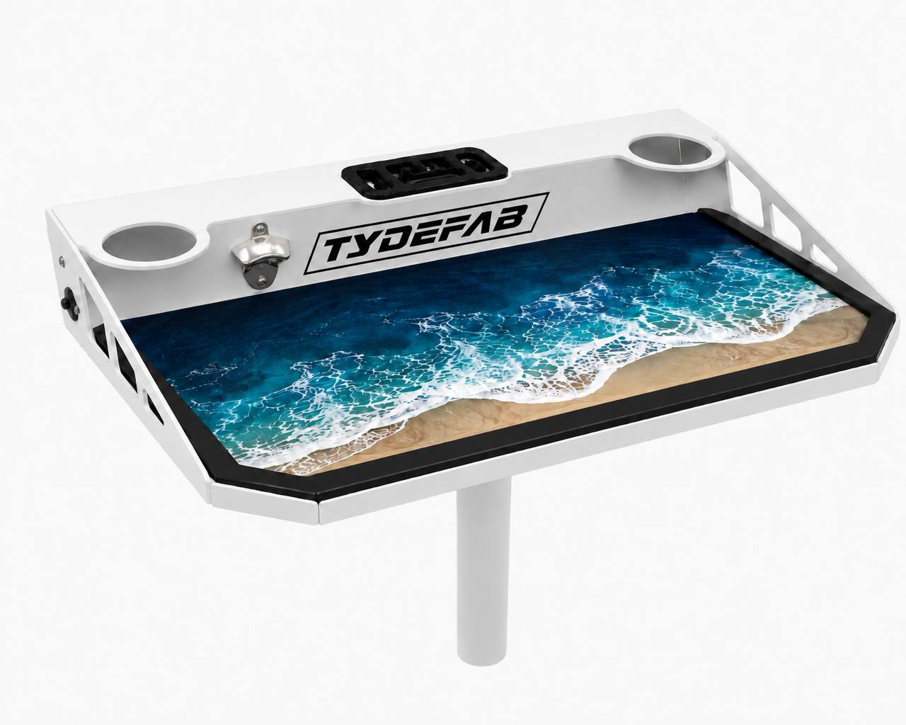 TydeFab Bait Board - White Powder Coat